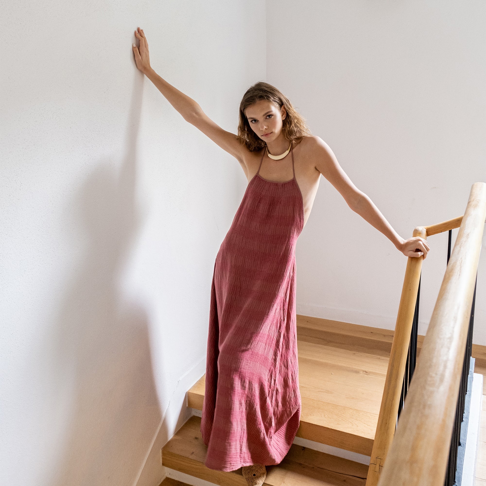 Marisa Linen Dress