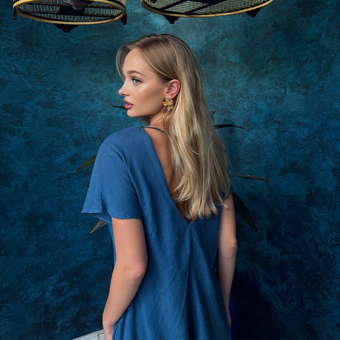 Livia Linen Dress