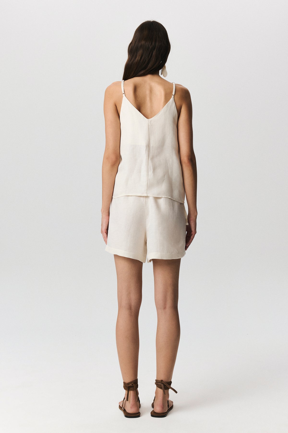 Seta Linen Cupro Top