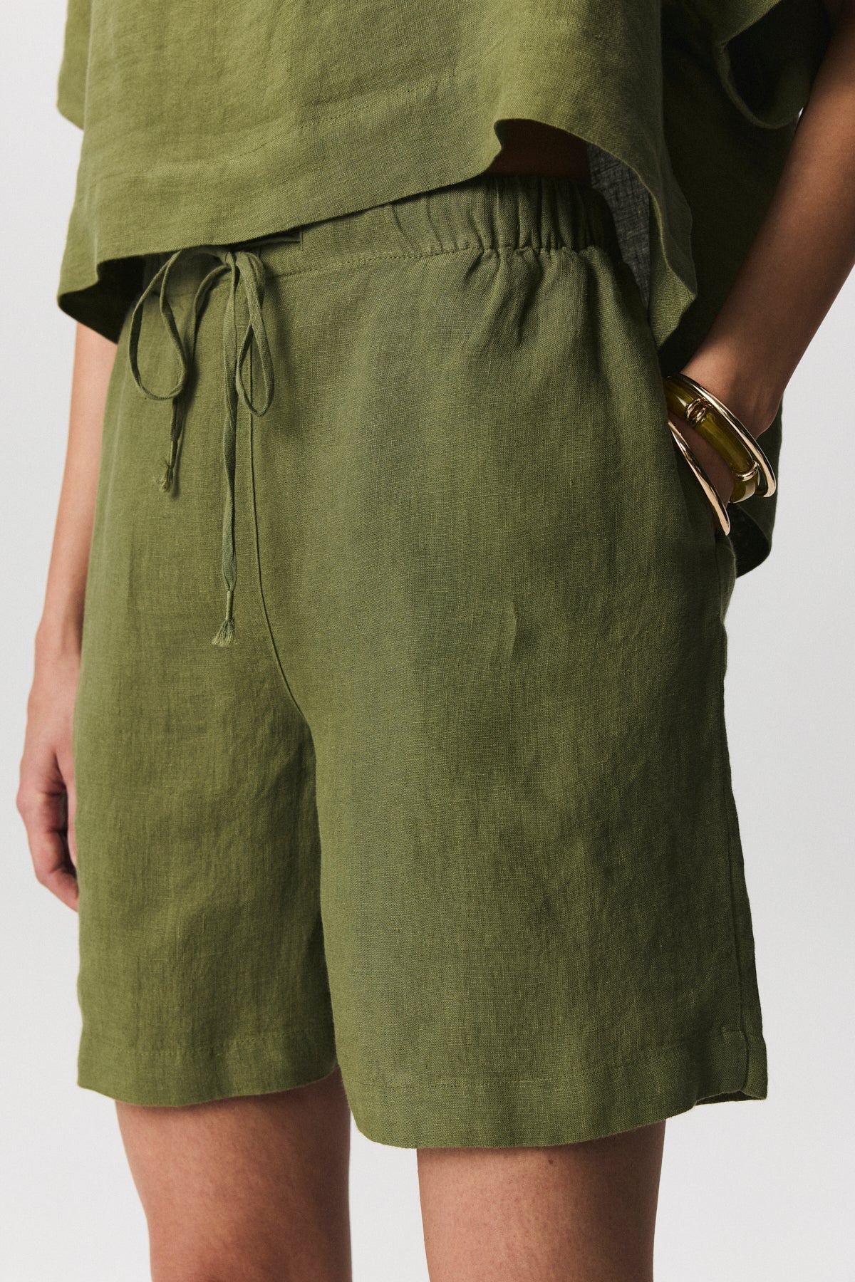 Liya Linen Shorts