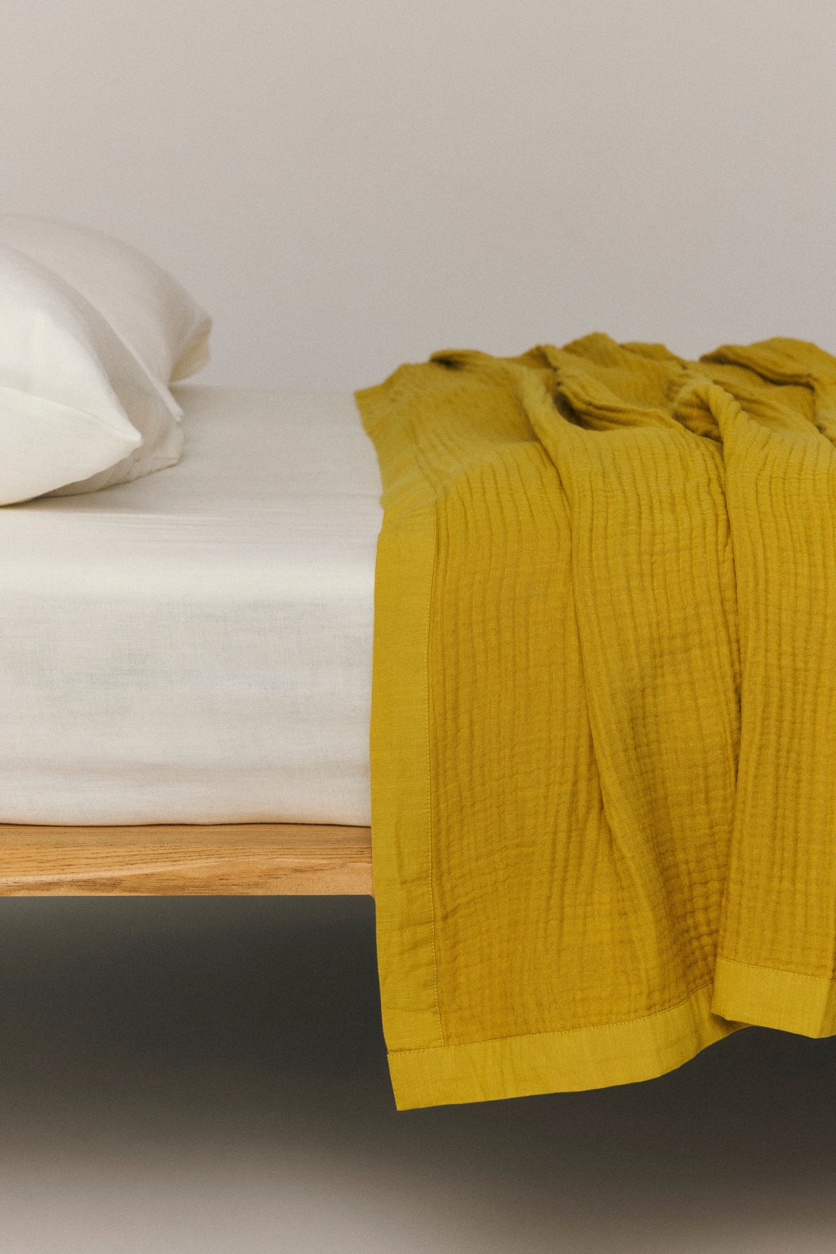 Zen Muslin Bed Cover