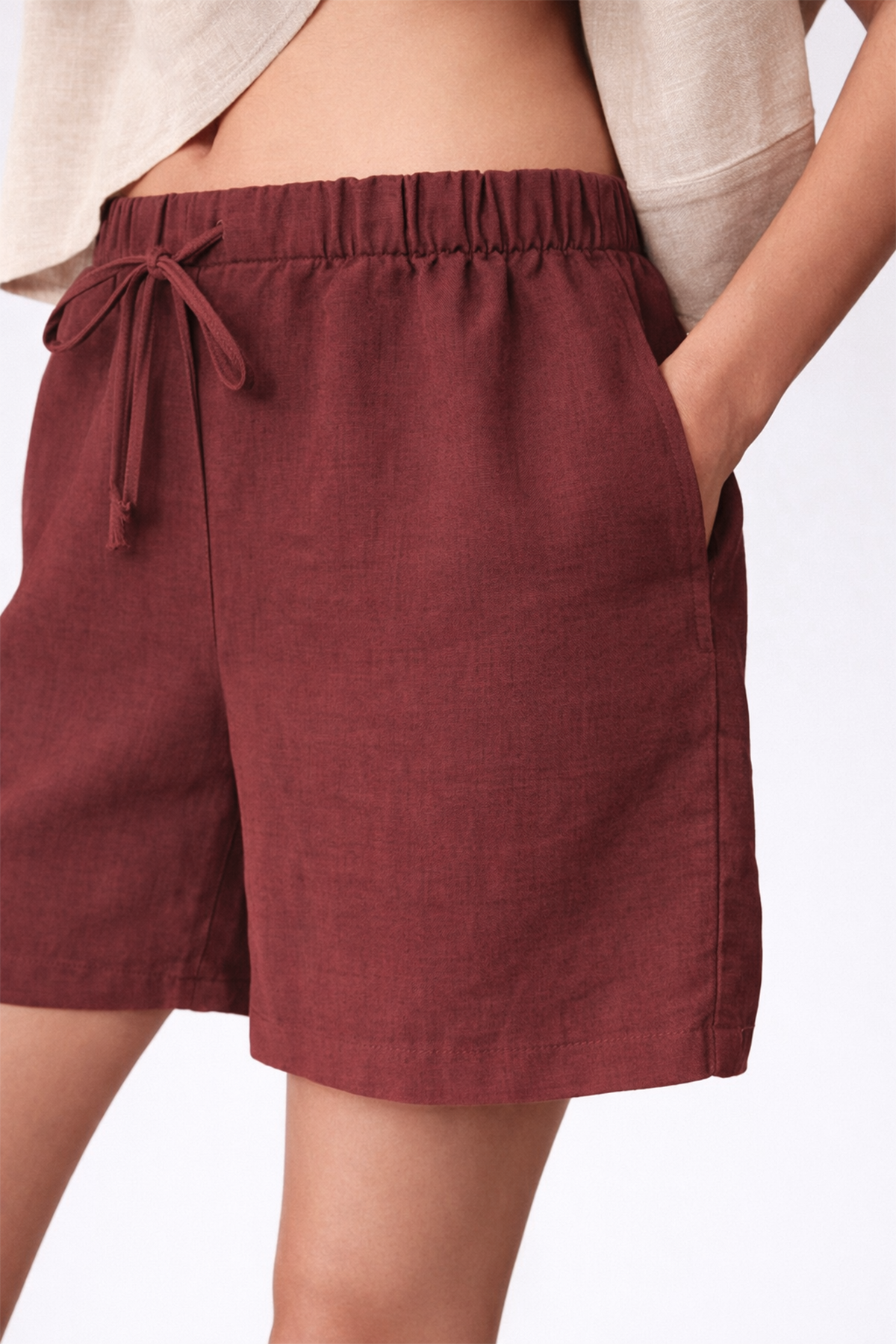 Liya Linen Shorts
