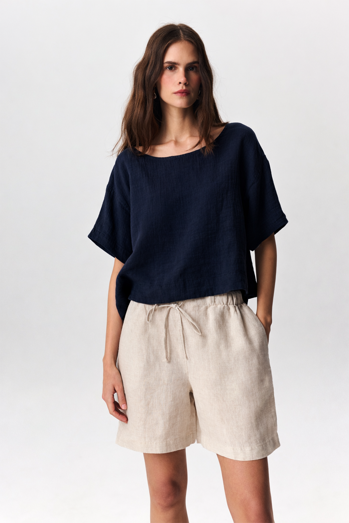 Ross Linen Blouse