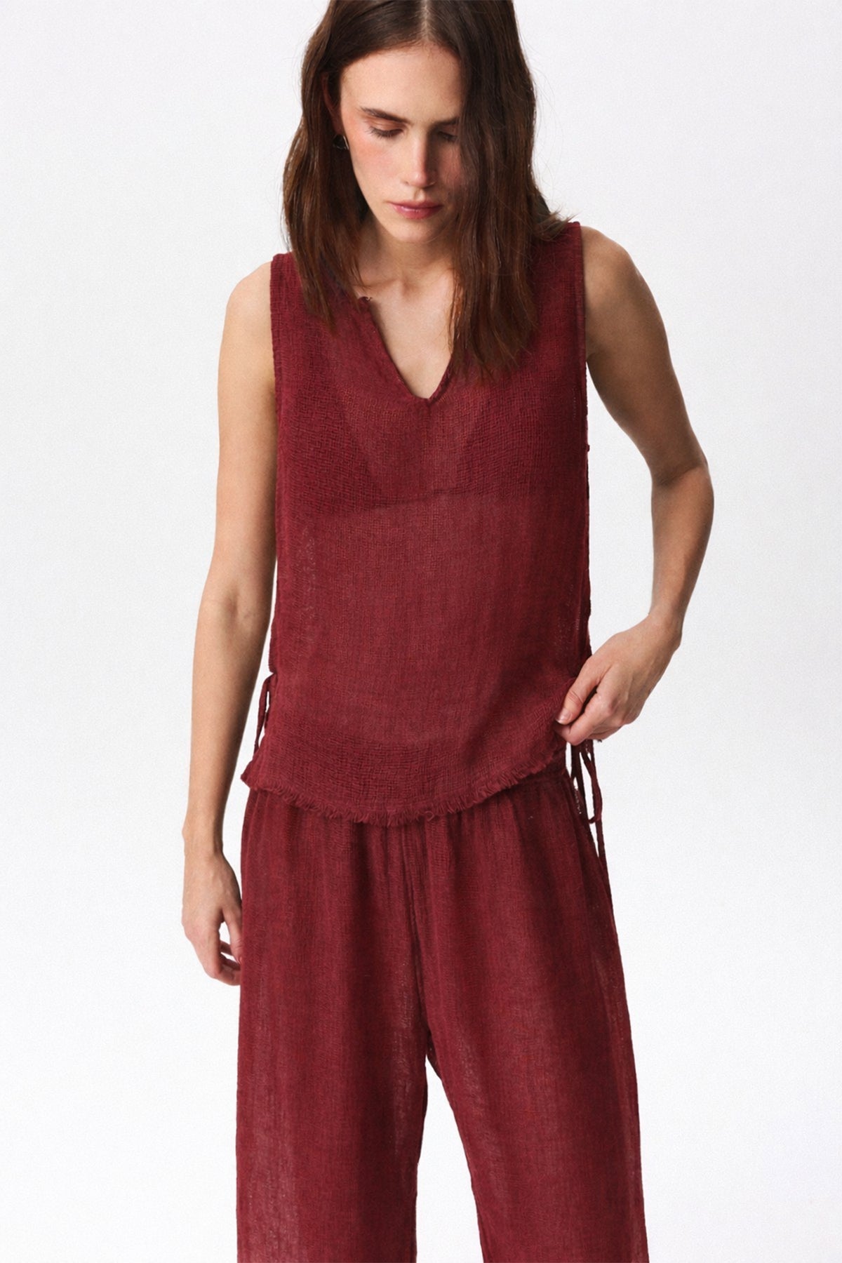 Savana Linen Top