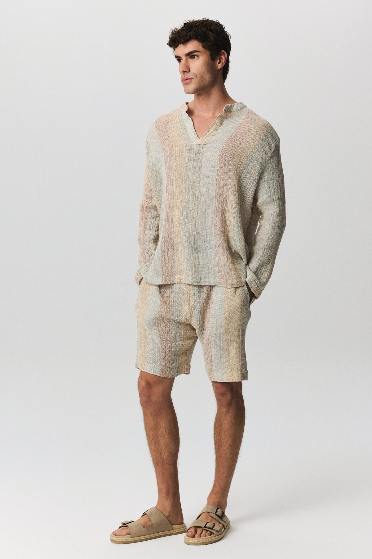 Tierra Mandarin Collar Shirt