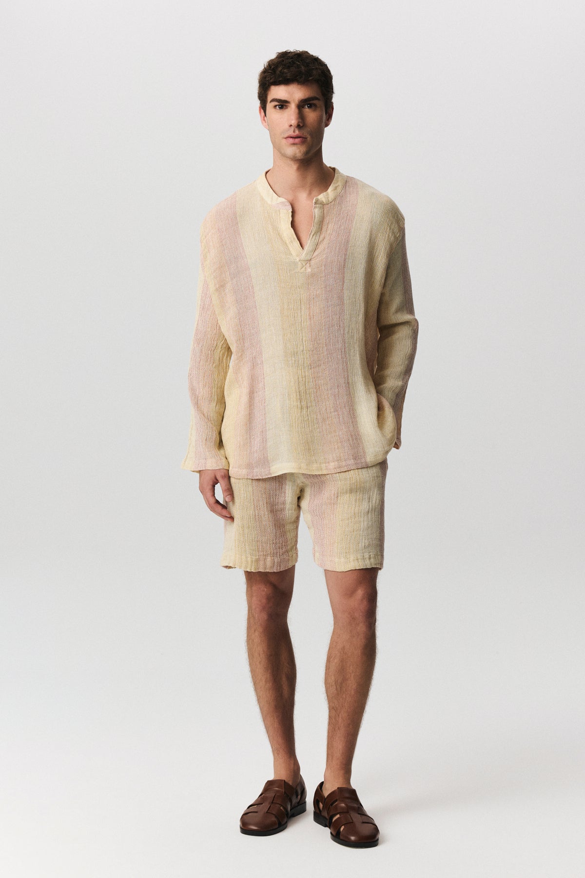 Tierra Mandarin Collar Shirt