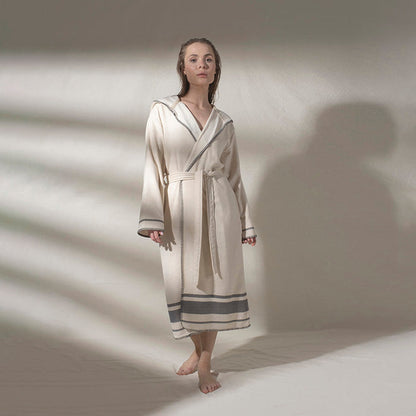 Terra TENCEL™ and Linen Bathrobe