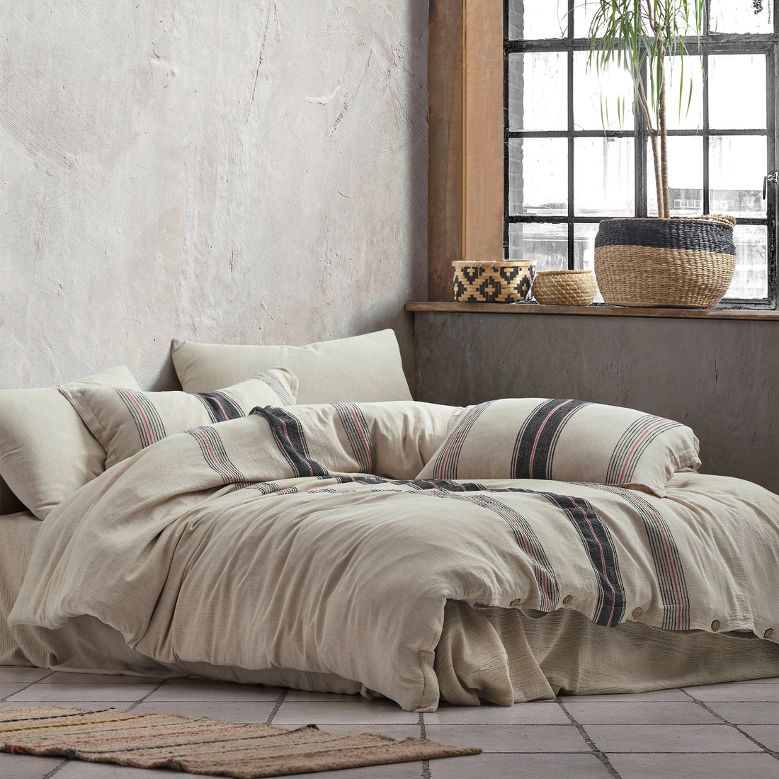 Pandora Linen TENCEL™ Duvet Cover Set