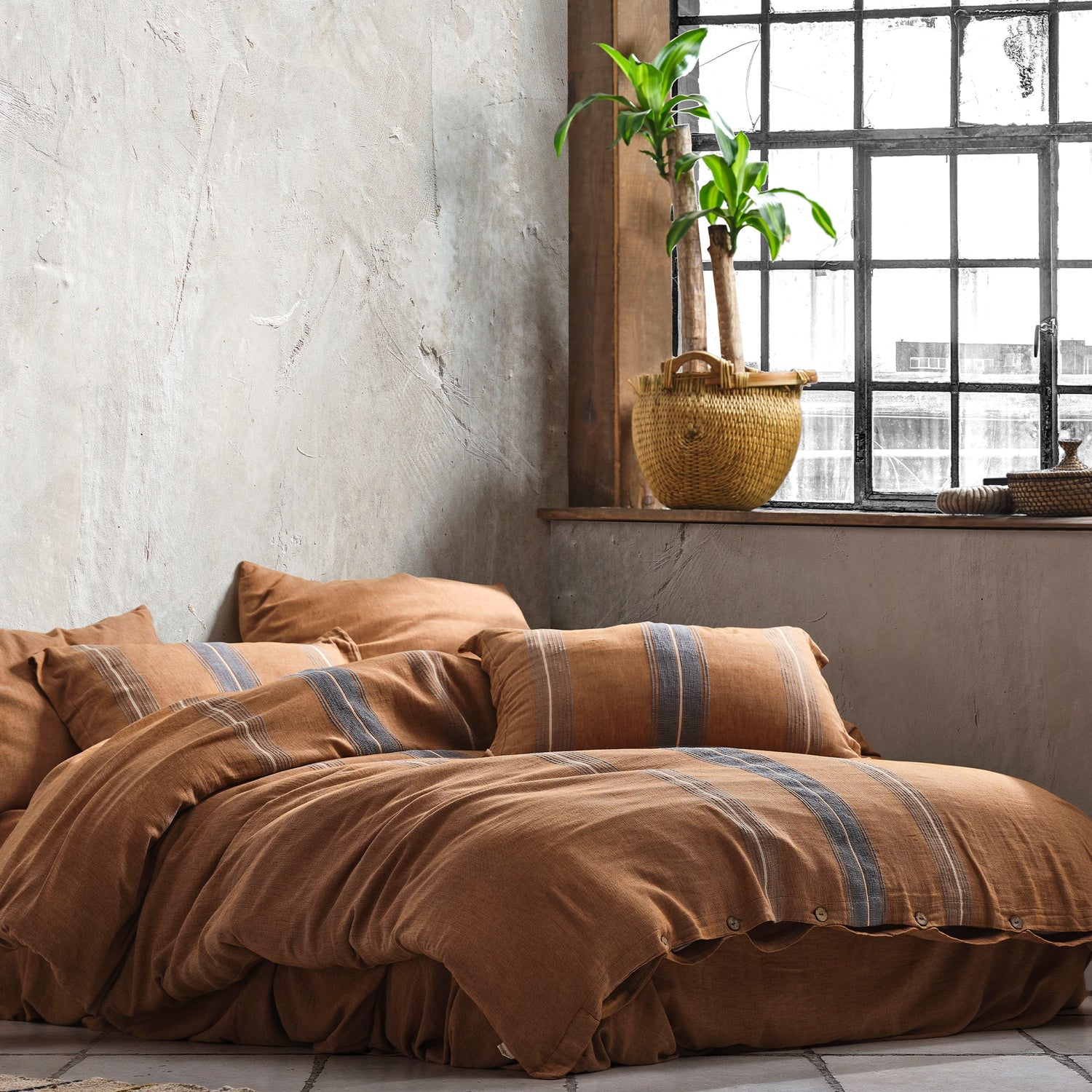 Pandora Linen TENCEL™ Duvet Cover Set