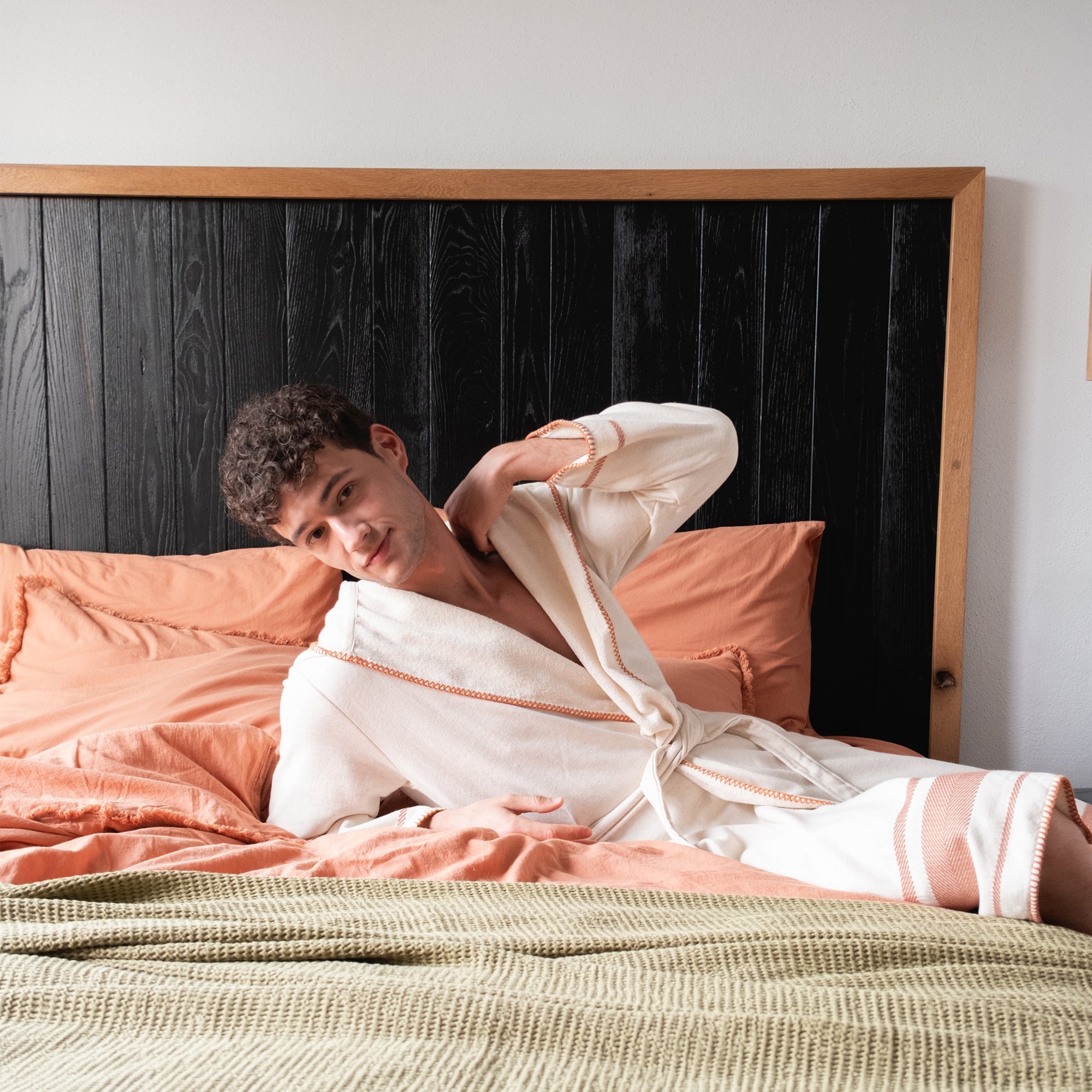 Terra TENCEL™ and Linen Bathrobe