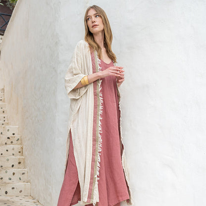 Parma Linen Beach Dress