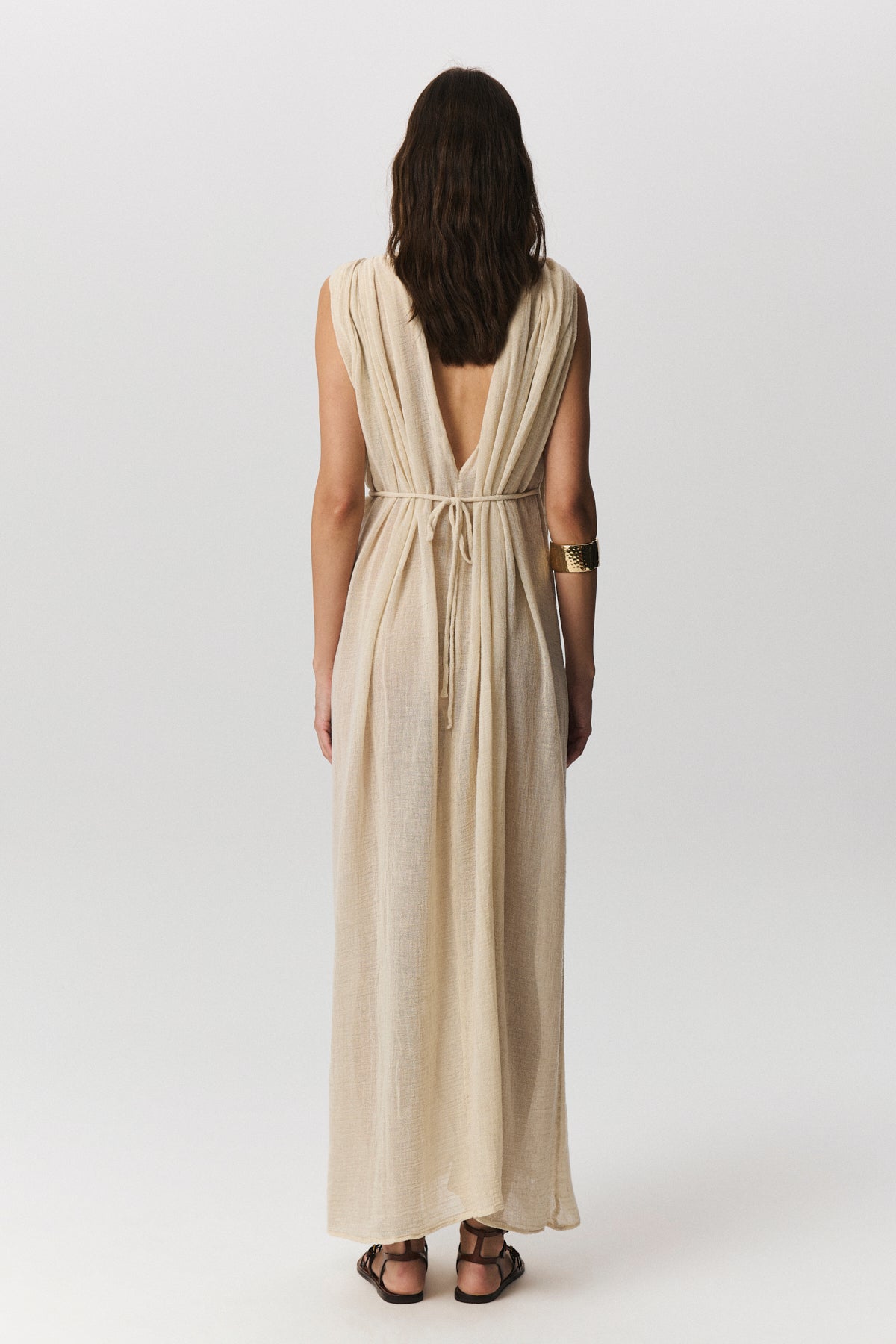 Brezza Linen Beach Dress