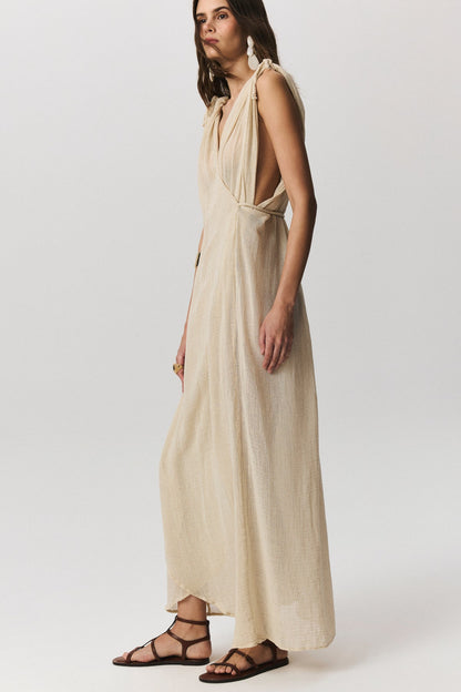 Brezza Linen Beach Dress