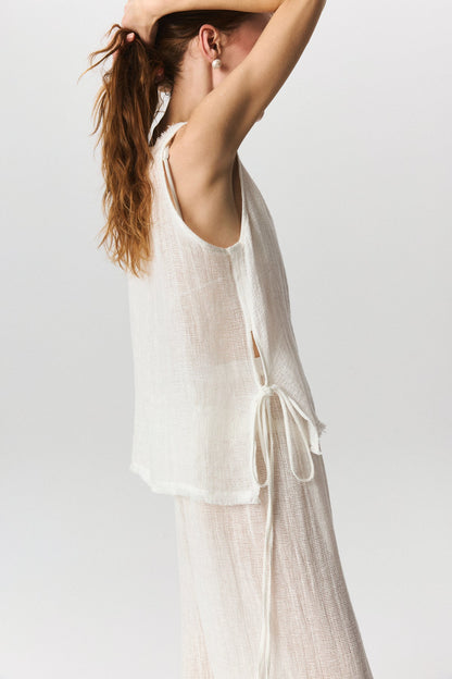 Savana Linen Top