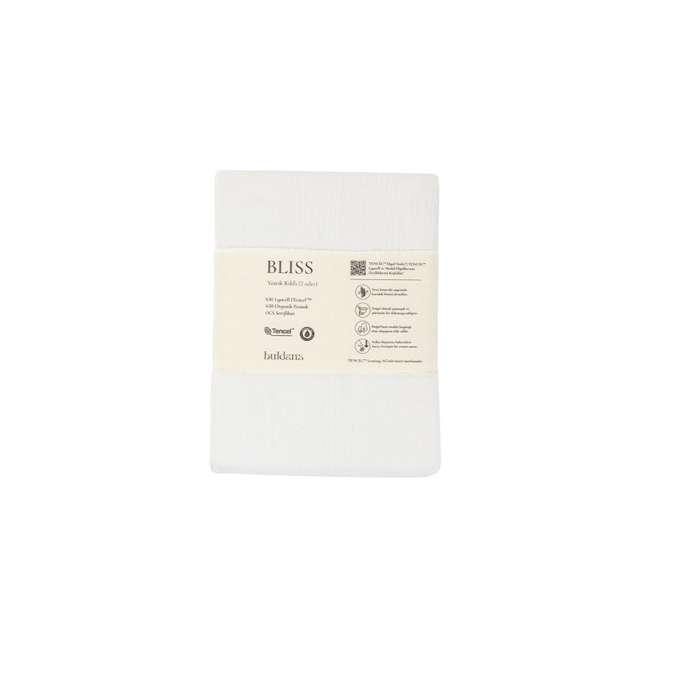 Bliss TENCEL™ Muslin Pillowcase (2 Pack)