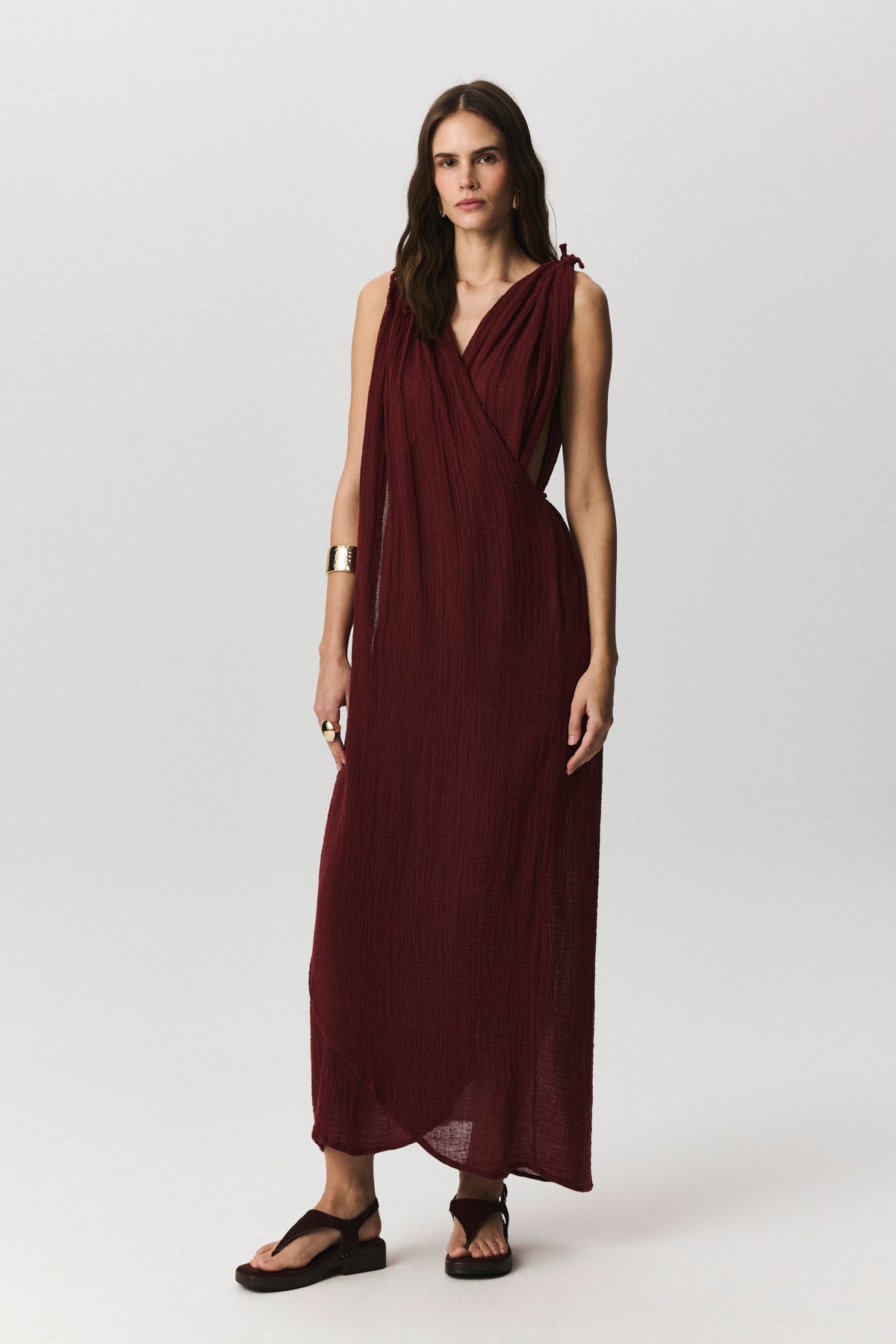 Brezza Linen Beach Dress