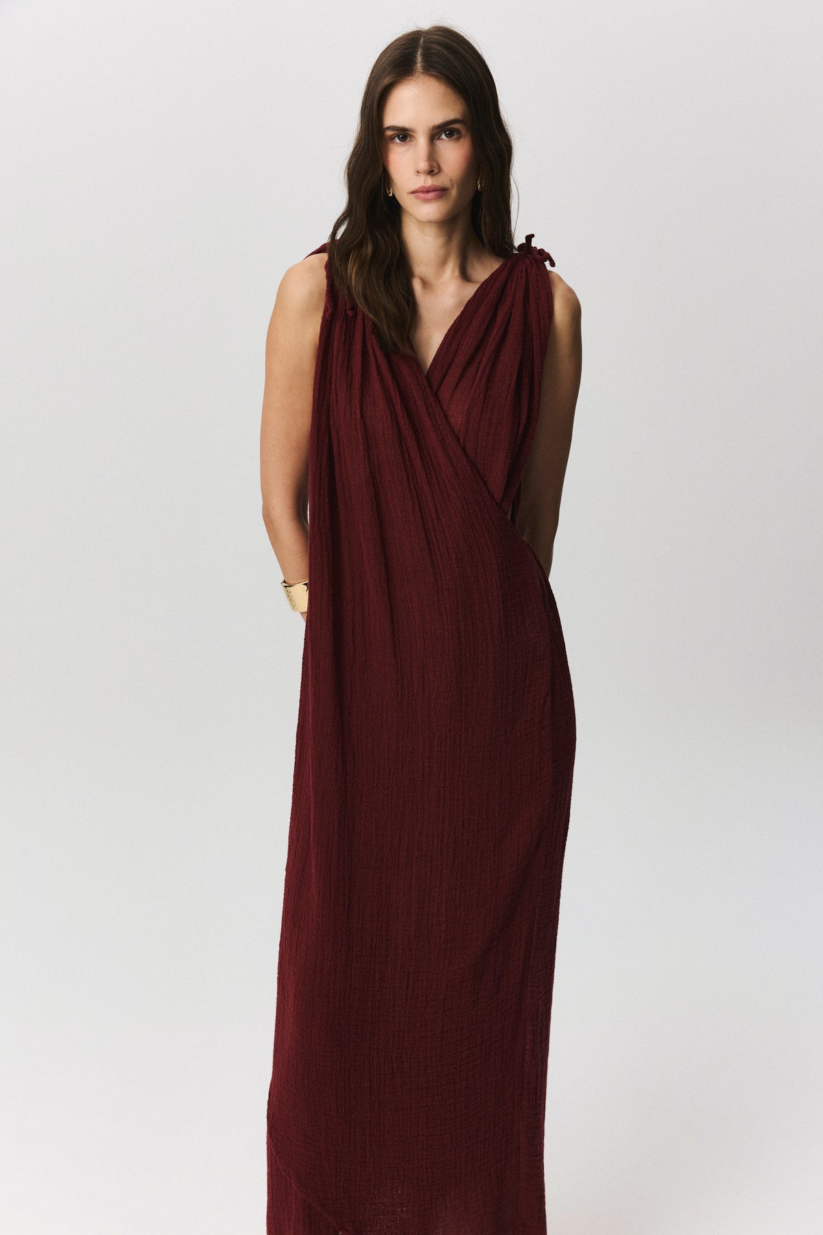 Brezza Linen Beach Dress
