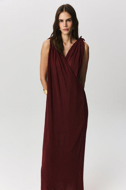 Brezza Linen Beach Dress