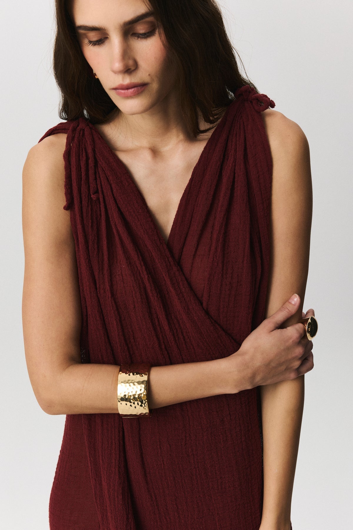 Brezza Linen Beach Dress
