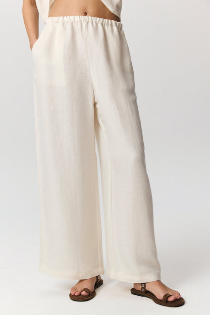 Seta Linen Cupro Trousers