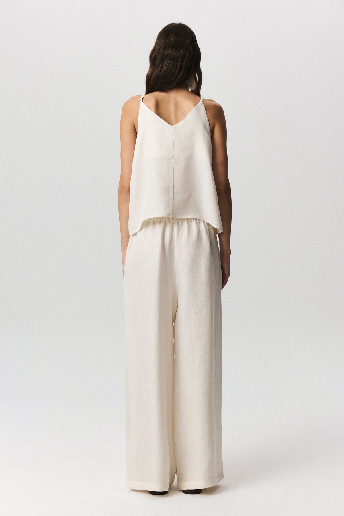 Seta Linen Cupro Trousers
