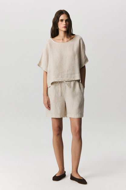 Ross Linen Blouse