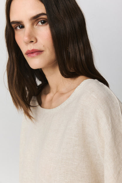 Ross Linen Blouse