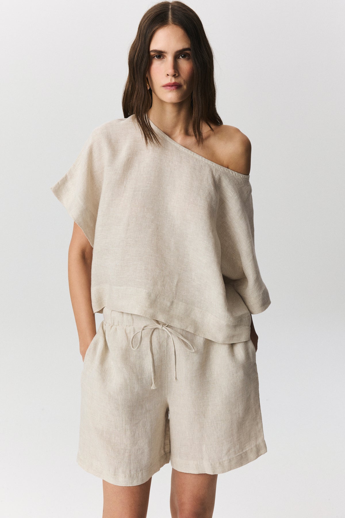 Ross Linen Blouse