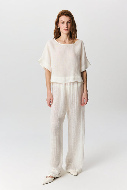 Ross Linen Blouse