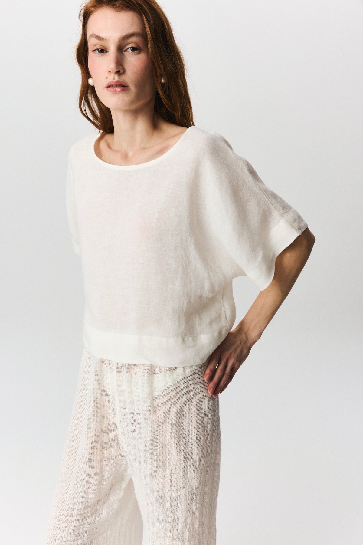 Ross Linen Blouse