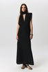 Della TENCEL dress with flowing silhouette and versatile tie details