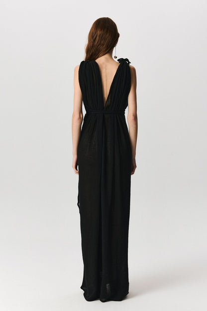 Brezza Linen Beach Dress