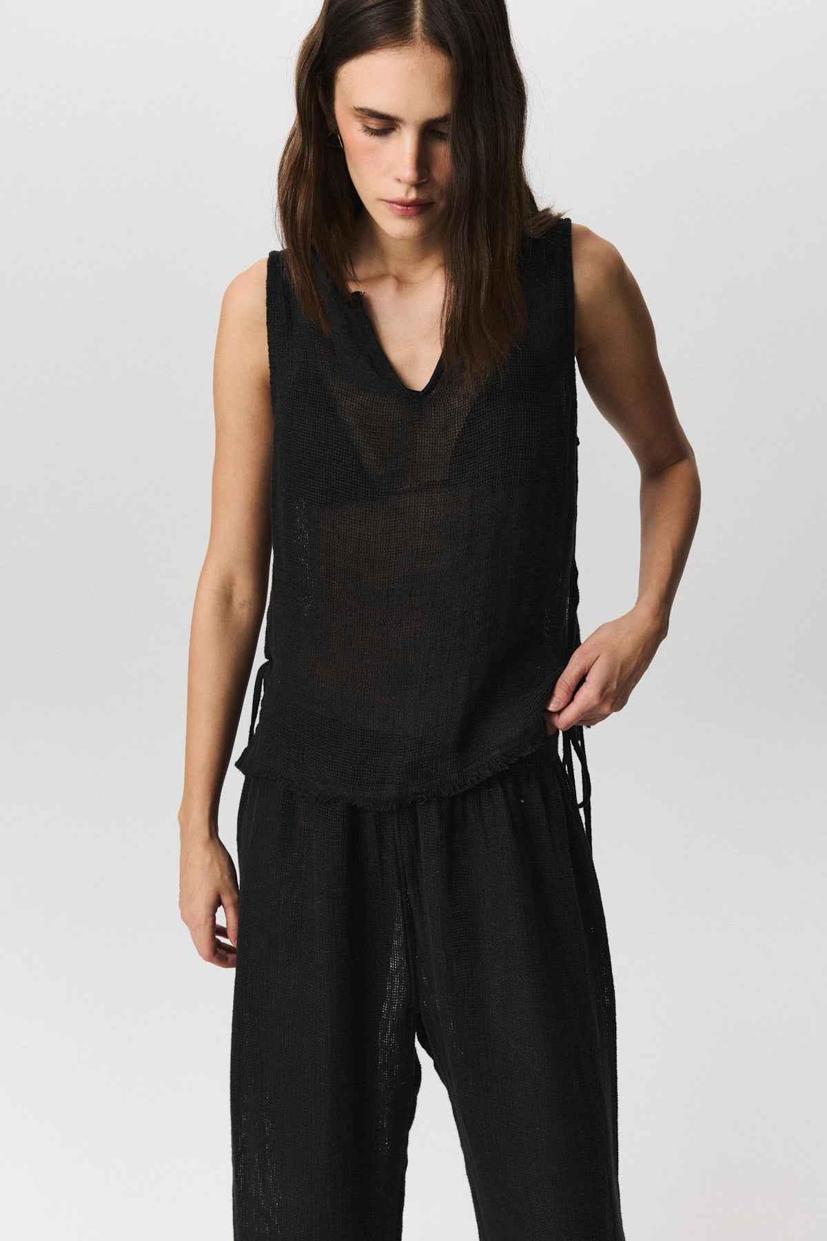 Savana Linen Top