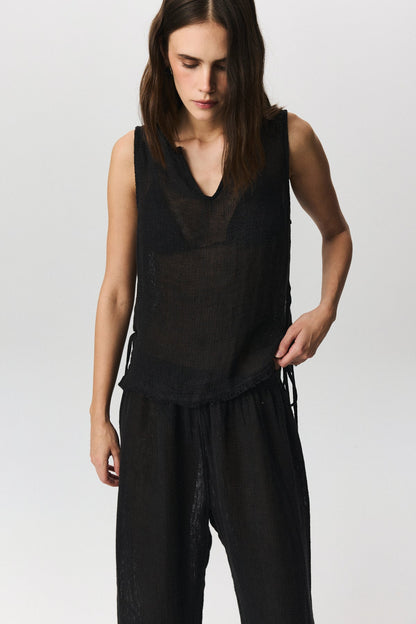 Savana Linen Top