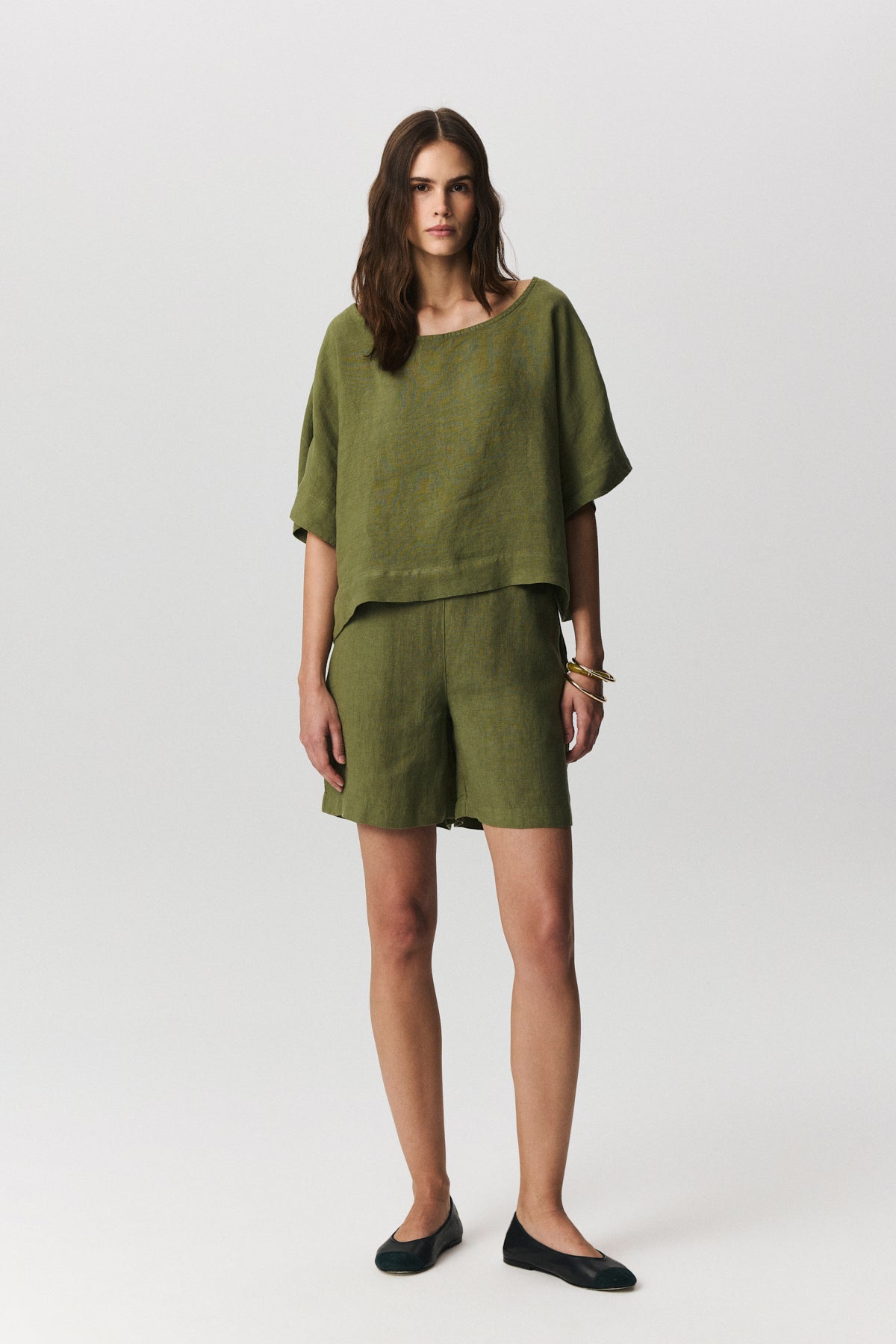 Liya Linen Shorts