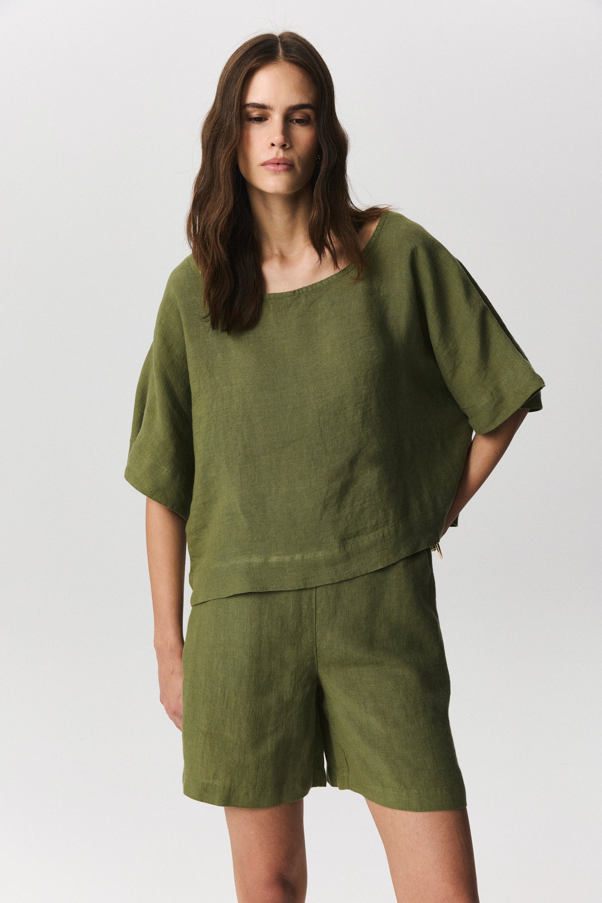 Ross Linen Blouse
