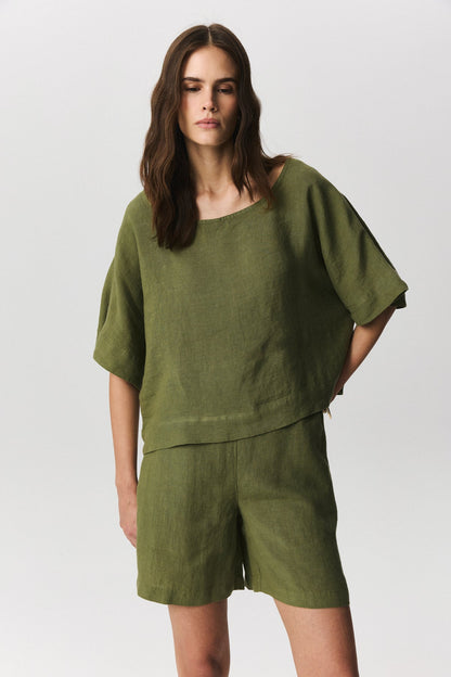 Liya Linen Shorts