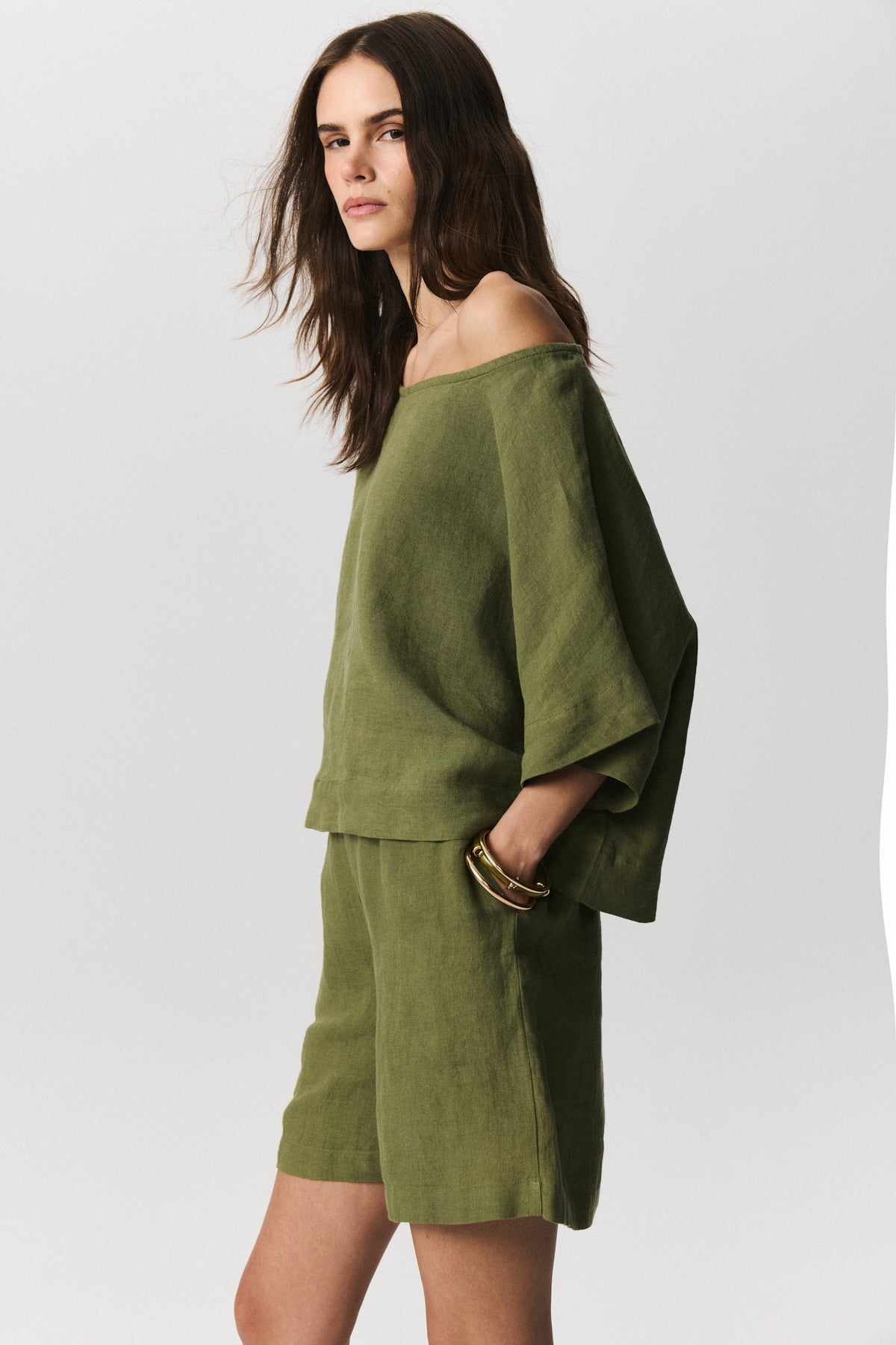 Ross Linen Blouse