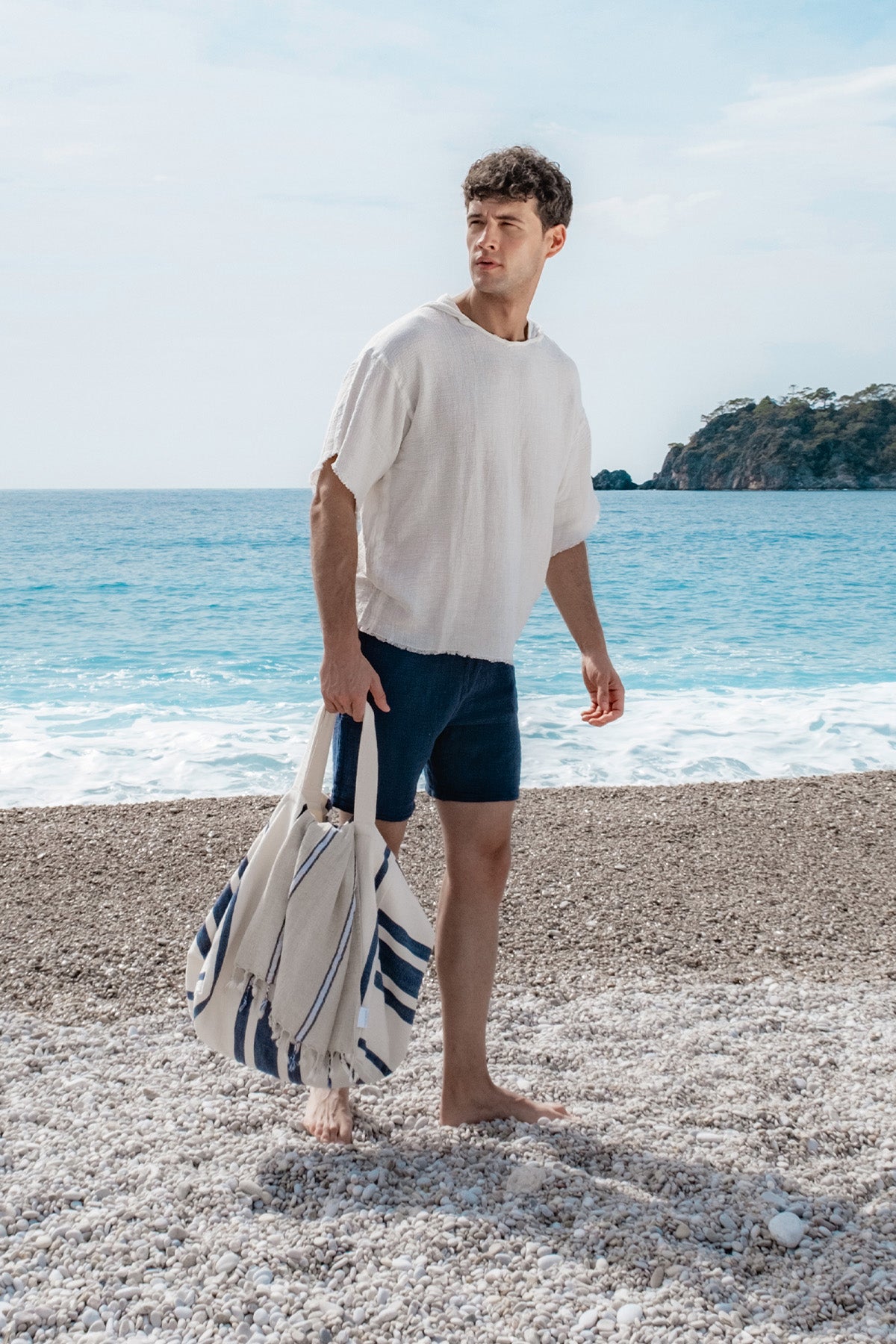 Arvin Linen Top