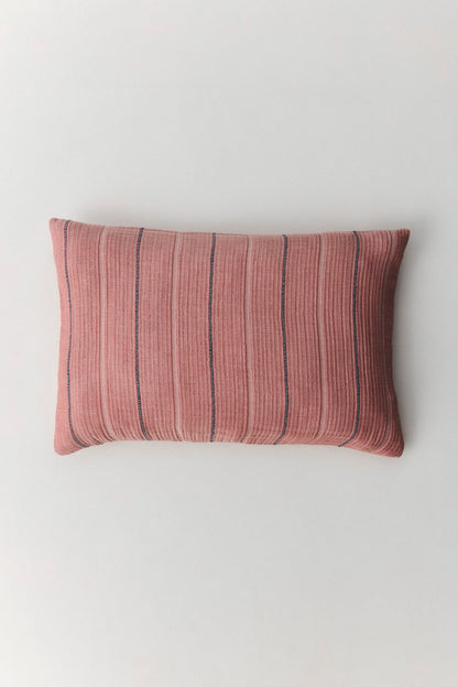 Milena muslin cushion cover with soft layered texture in natural cotton