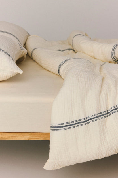 Marlen Muslin Duvet Cover Set