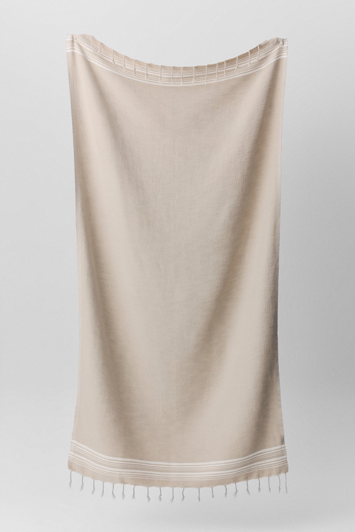 Rin peshtemal hand towel in natural cotton with balanced weave