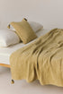 Rivoli cotton velvet bed cover with handcrafted details