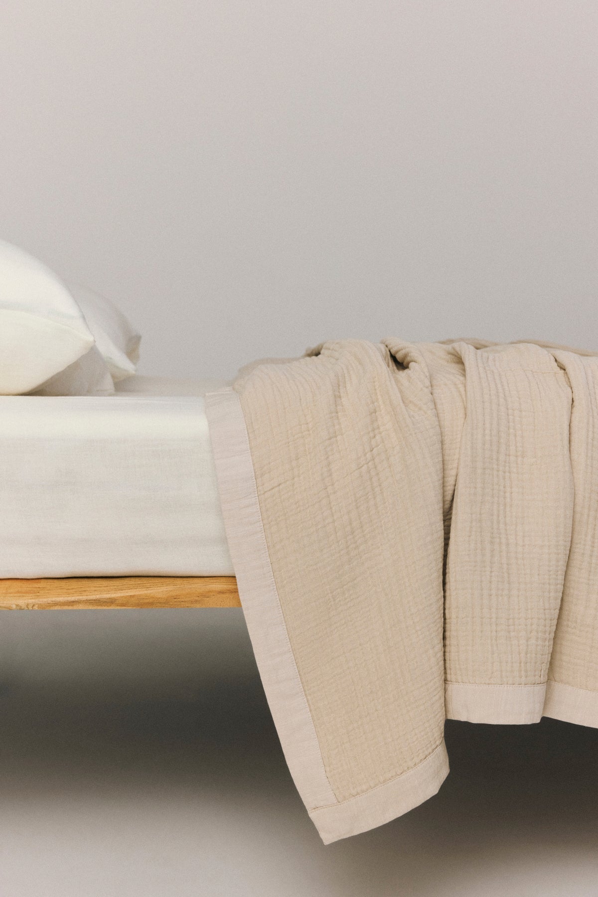 Zen Muslin Bed Cover