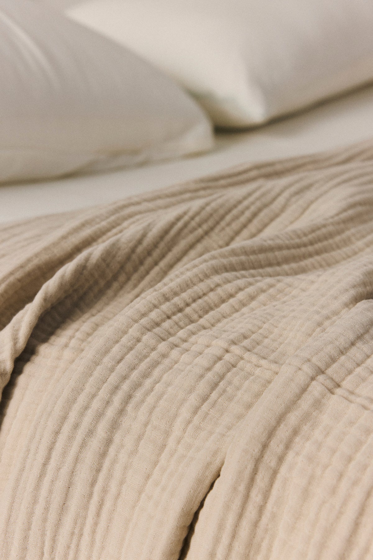 Zen Muslin Bed Cover