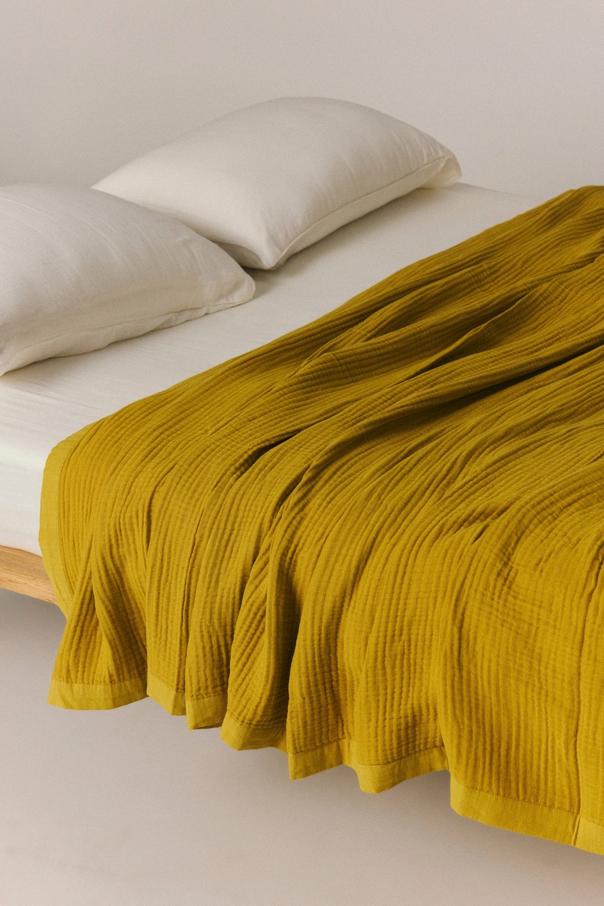 Zen Muslin Bed Cover