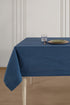 Gusto linen table cover in natural tones with minimal design