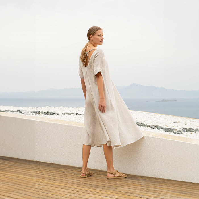 Livia Linen Dress