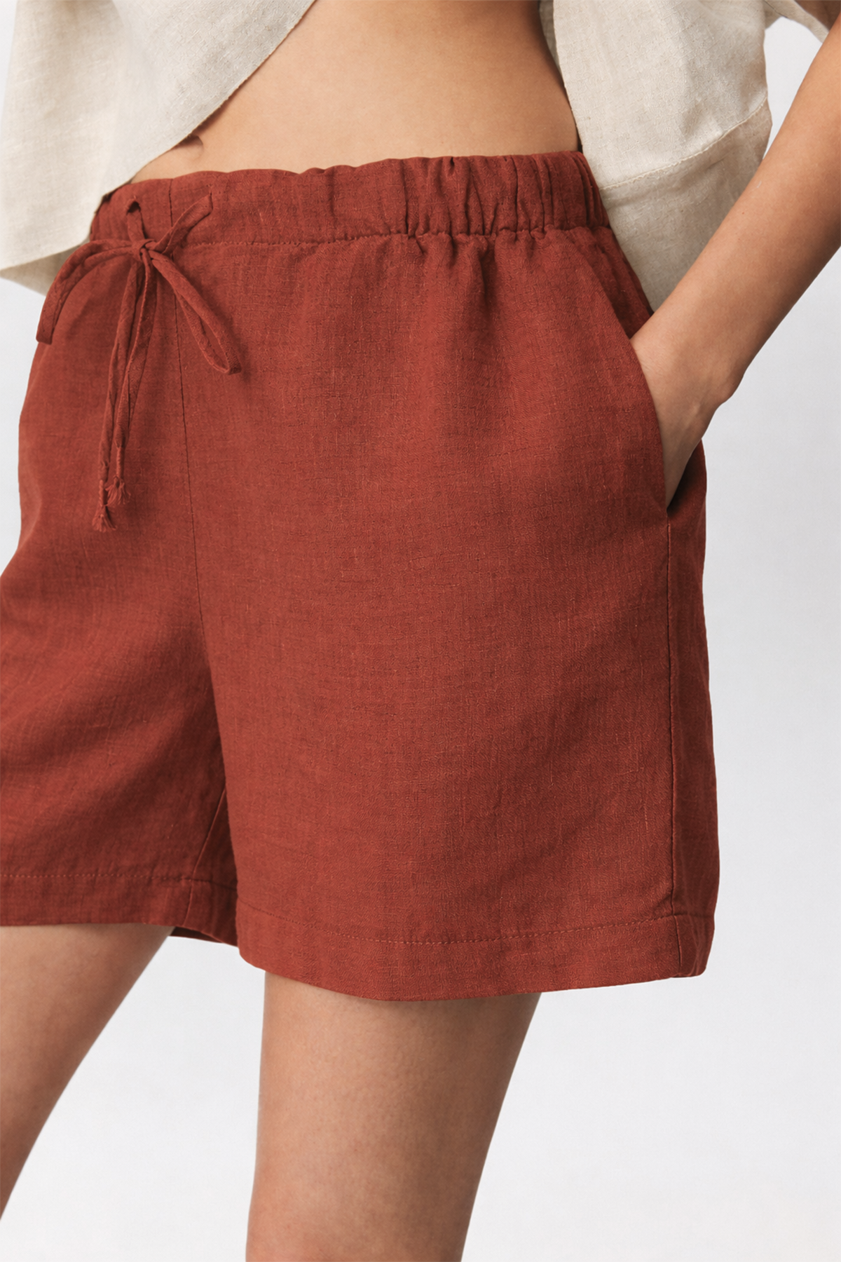 Liya Linen Shorts