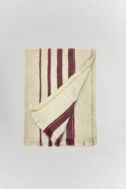 Lotto Linen Throw